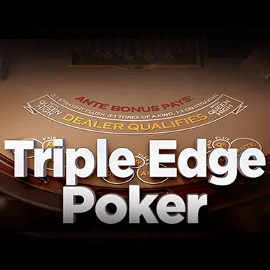 Triple Edge Poker (Three Card Poker)